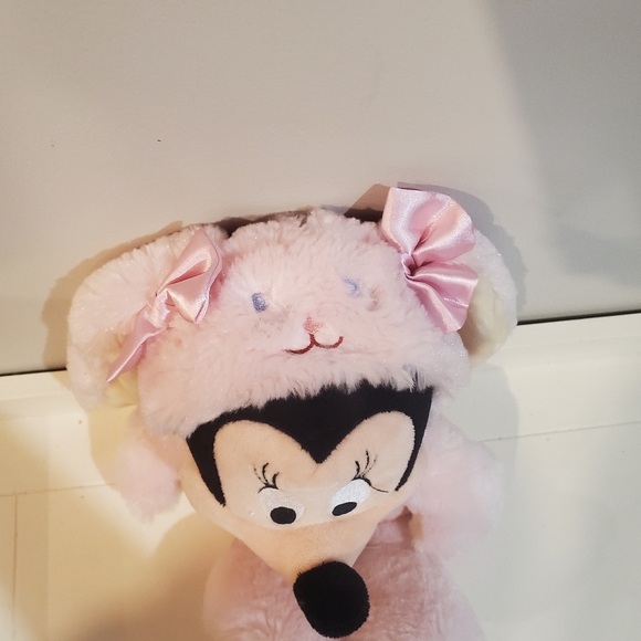 Disney 12 inch Minnie Mouse Plush Easter bunny - Picture 2 of 5